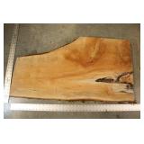 Maple Live Edge Slab, 2-1/2" X 19" X 38"