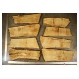 Black Locust Live Edge Slabs,1-1/8" Thick, Various