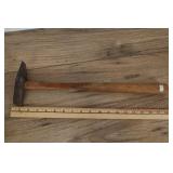 Vintage Boiler Scaling Hammer 5" X 18"