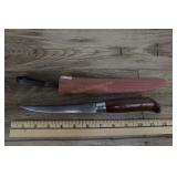 Stainless Steel Filet Knife With Sheath