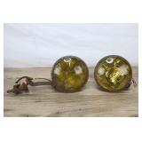 2 Antique Tear Drop Fog Lights,