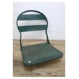 Vintage Steel Folding Seat For Stadiums, Picknick