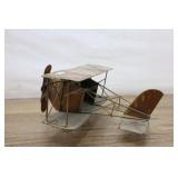 Musical Metal Model Biplane