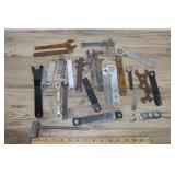 Assorted Wrenches For Power Tools, Gas Tanks And O