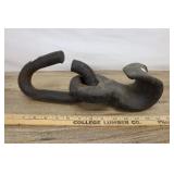 Antique Logging Steel Cable Rigging.