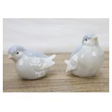 2 Porcelain Birds, Otagari Omc Japan