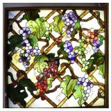 25x25" Custom Stained Glass Installation, By Annet
