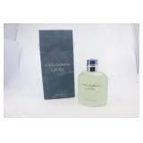 Dolce & Gabbana Light Blue Cologne For Men, New In