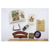 Boy Scout Memorabilia; 1939 & 1940 Member Cards, W