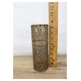 Vintage Hollywood Regency Style Filigree Vanity Ha