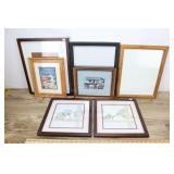 7 Assorted Wooden Frames