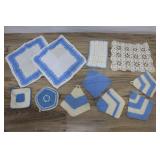 Vintage Crochet Doilies And Hot Pads.
