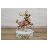 Musical Reindeer "jingle Bells", 6"x8", 1993