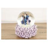 Wizard, Owl, Baby Dragon Musical Snow Globe, Plays
