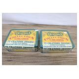 2 Sets Of 72 Crayola Collector