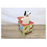 1966 Snoopy In The Music Box, Pop Up Toy, Matty Ma