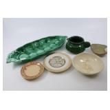Ceramic & Clay Spoon Rests, Finger Bowls, And Smal