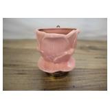 Maddux Pink Flower Wall Pocket, #303w,