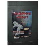 Murphys Stout Tin Sign, Gives Strength.