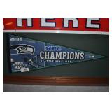 Seattle Seahawks Pennant 2005 Nfc Champs.