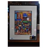 seattle framed print, by Lamanno