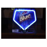 labatt blue neon sign.