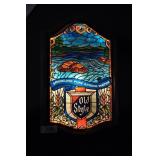 old style lighted sign. good condition