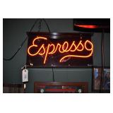 Espresso Neon Sign.