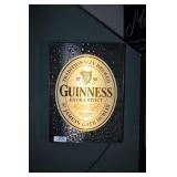 guinness extra stout lighted sign.