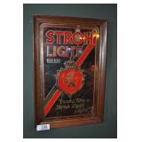 stroh light beer sign, looks like a stroh light nt