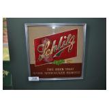 Schlitz The Beer That Made Milwaukee Famous Sign