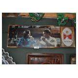 budweiser king of beers lighted sign, bulb out.