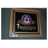 furstenberg imported german beer sign.