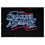 samuel adams neon sign.