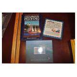3 Books - Piloting, Sailing, Casting.