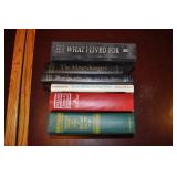 6 books, fiction and poems