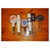 6 Beer Taps, Molson, Weinhards, Old Style, Schlitz