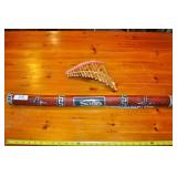 Rain Stick And Flute.