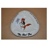 The Red Fox Ashtray, Gates Mills, Ohio