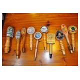 10 Assorted Beer Taps,