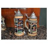 2 German Steins, Musterschutz, Corzelius