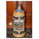 German Beer Stein, Handpainted, Berchtesgaden
