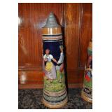 W. German Stein, Gerz, Dancing, Handpainted