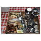 Barware, Coasters, Shakers, Stirsticks, Jigers