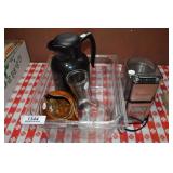 Bareware, Cuisinart Grinder, Pitcher, Carafe.