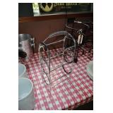 4 Bottle Wine Rack Stand