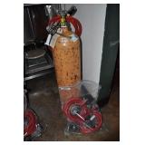 Beer Gas Tank, Regulator Hoses, And Keg Taps