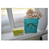 Home Decor, 2 Plastic Vases