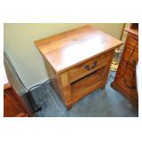 Wood Side Table