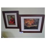 2 Framed Photographs, Hawaiian